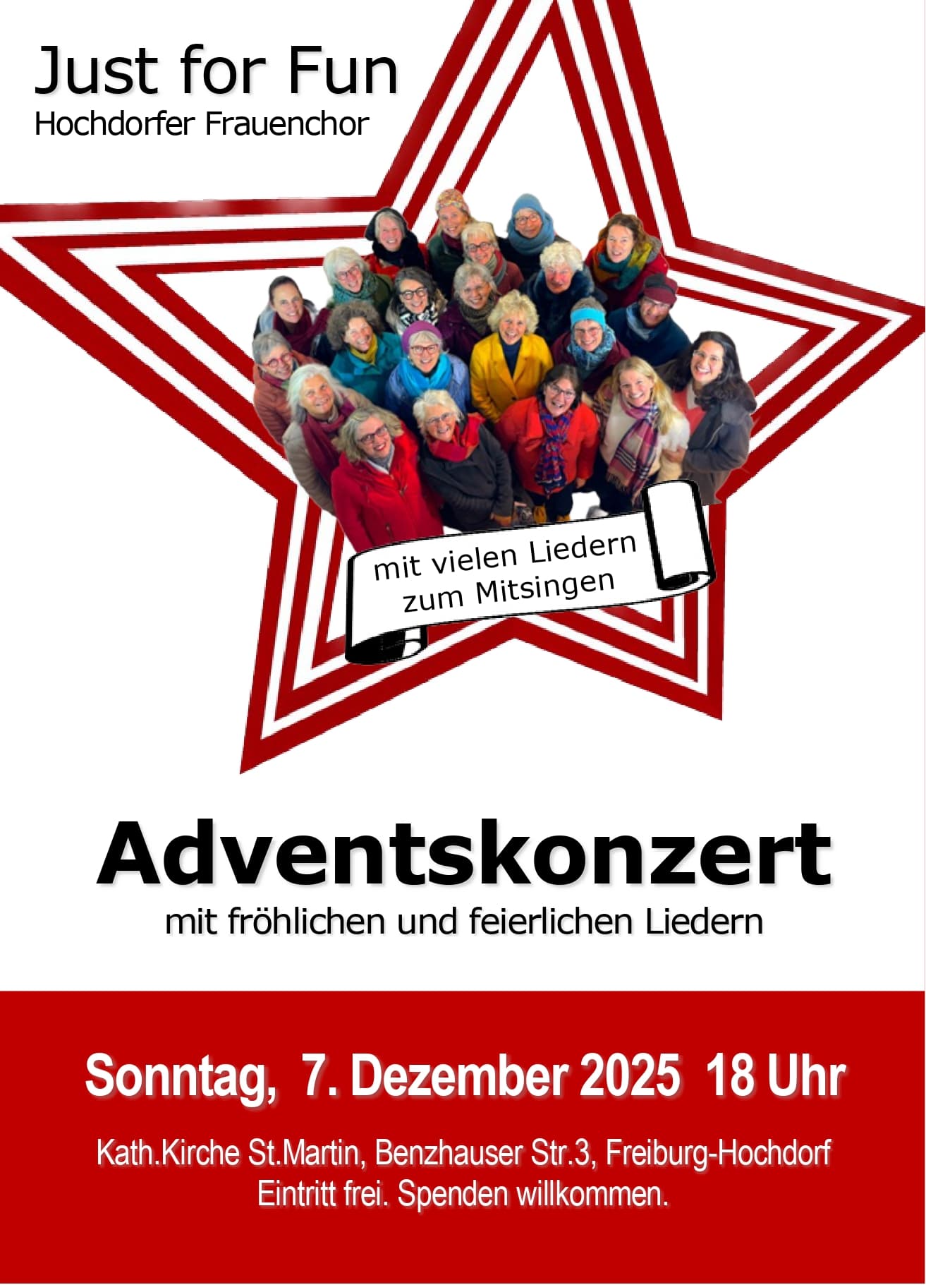 Adventskonzert 2025 Plakat