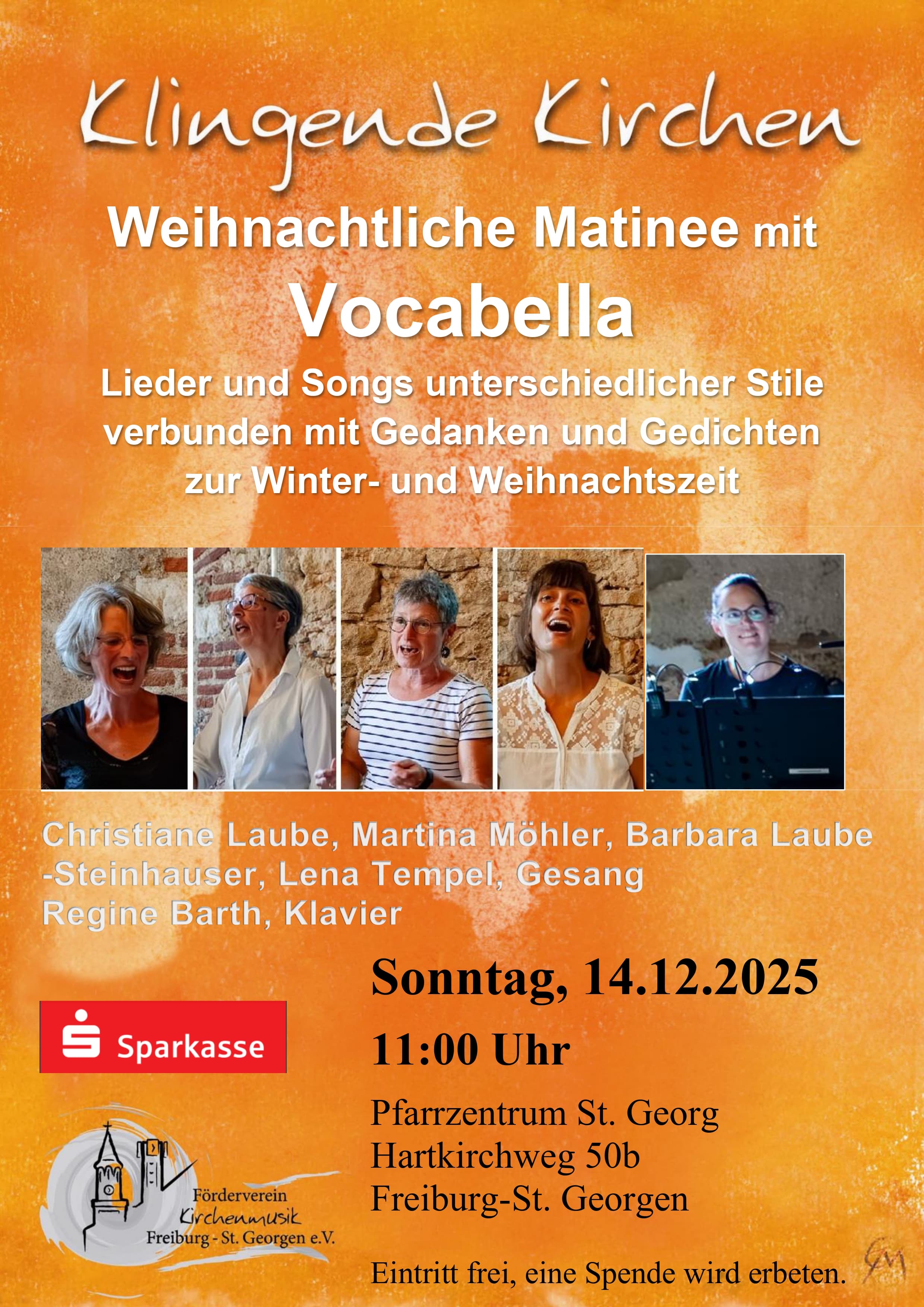 Vocabella Konzertplakat 14.12.2025